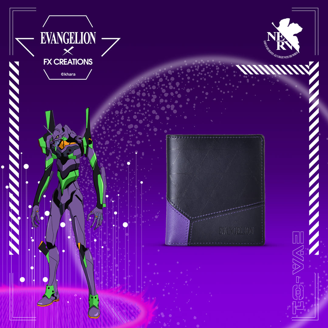 Cartera con Cremallera de EVANGELION UNIT-01