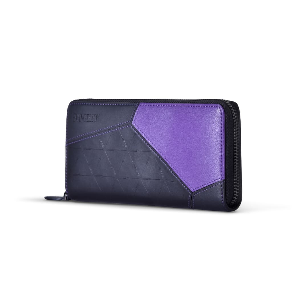 Cartera Larga de Cuero de EVANGELION UNIT-01