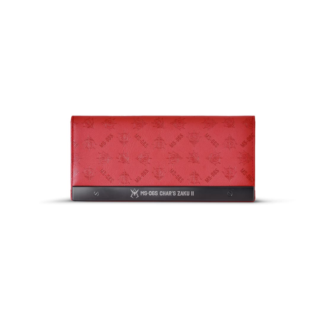 MS-06S CHAR'S ZAKU II Leather Long Wallet