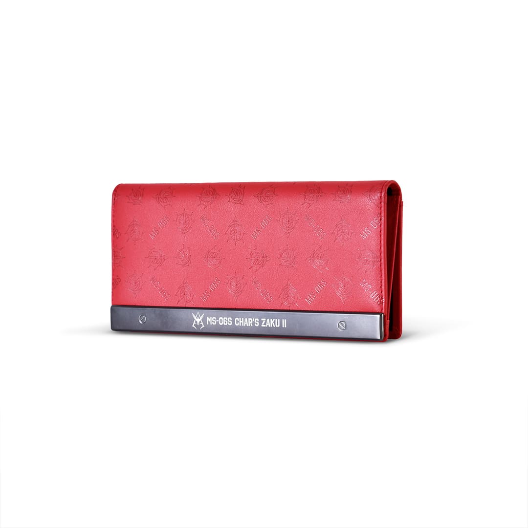 MS-06S CHAR'S ZAKU II Leather Long Wallet