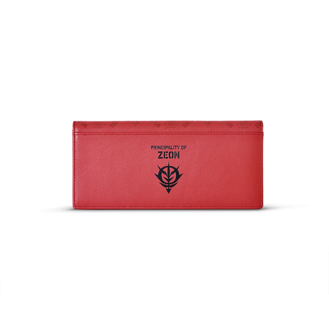 MS-06S CHAR'S ZAKU II Leather Long Wallet