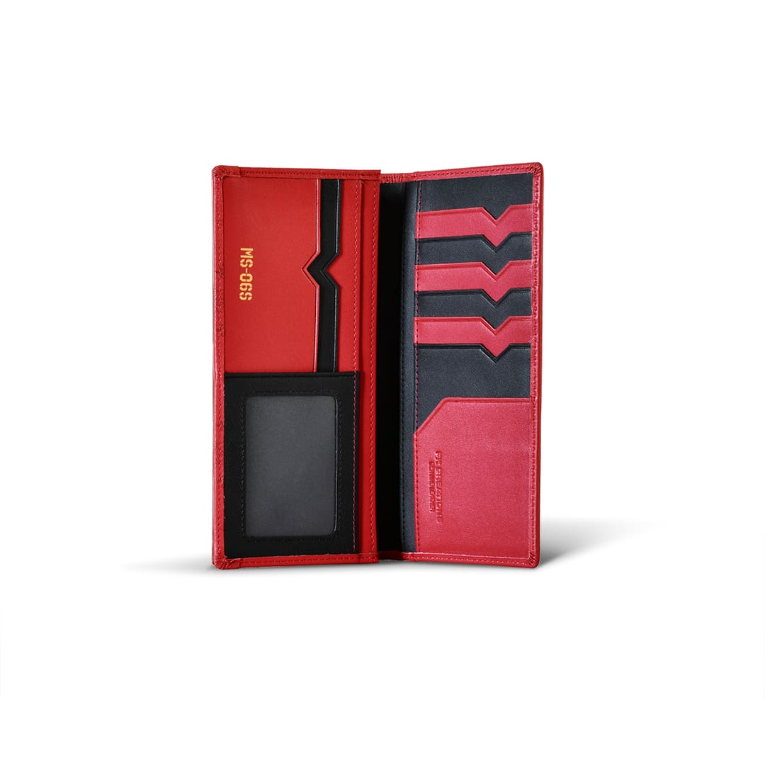 MS-06S CHAR'S ZAKU II Leather Long Wallet