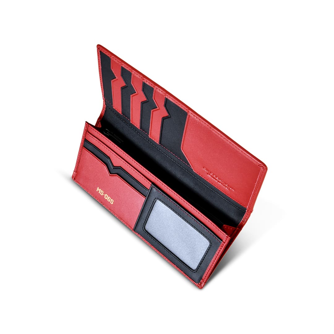 MS-06S CHAR'S ZAKU II Leather Long Wallet