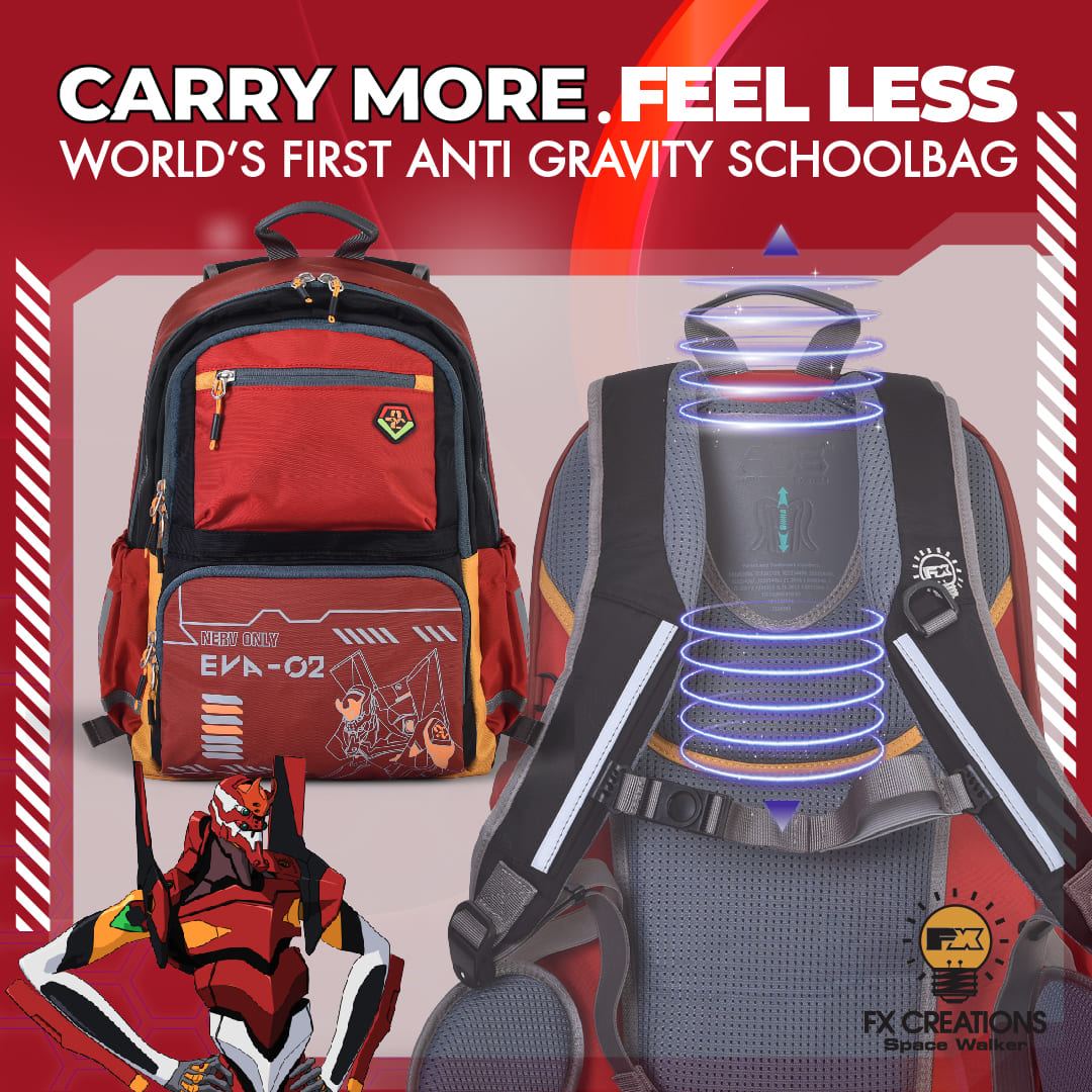 EVANGELION UNIT-02 - AGS KID'S BACKPACK(Medium)