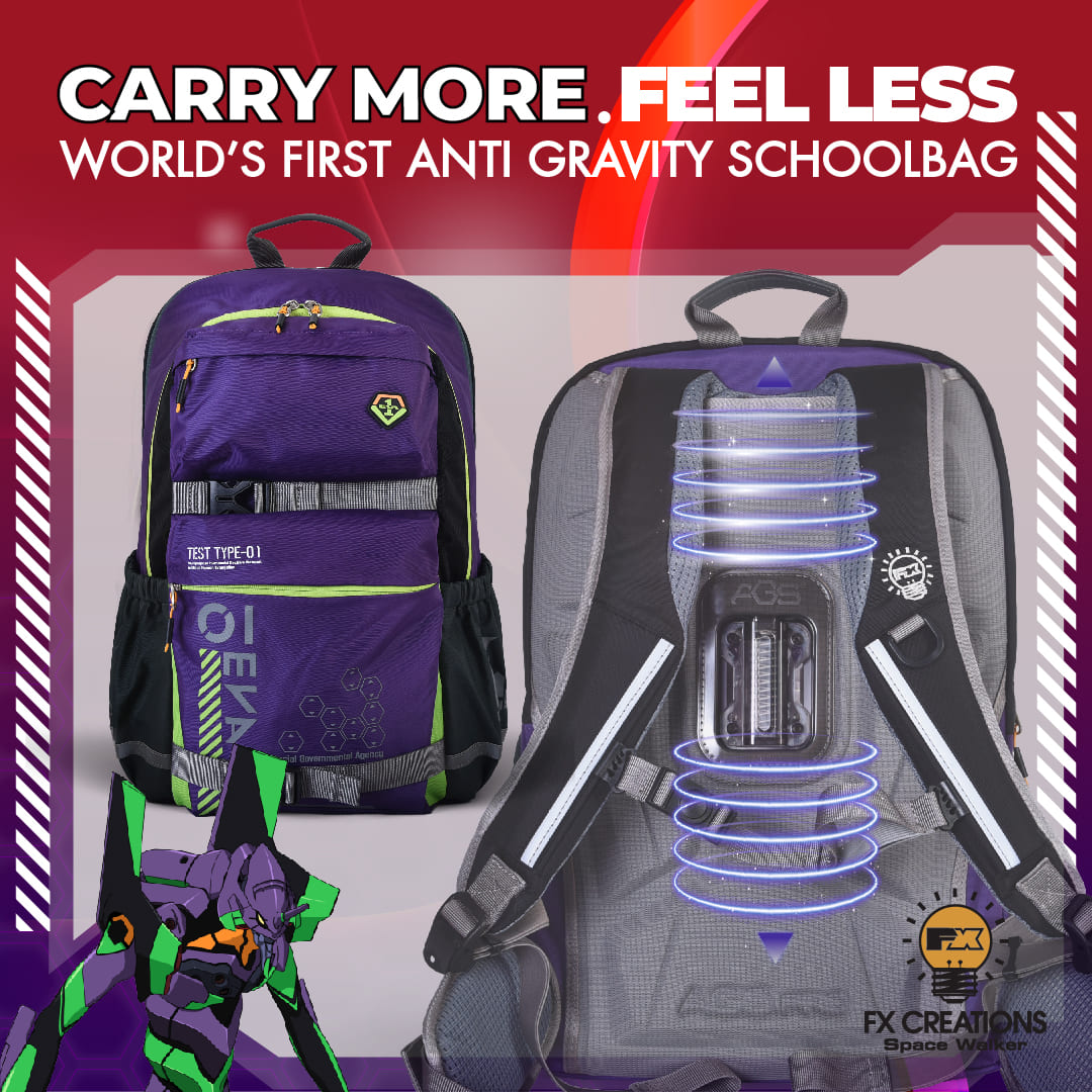 Mochila Grande EVANGELION UNIT-01 - AGS KID'S