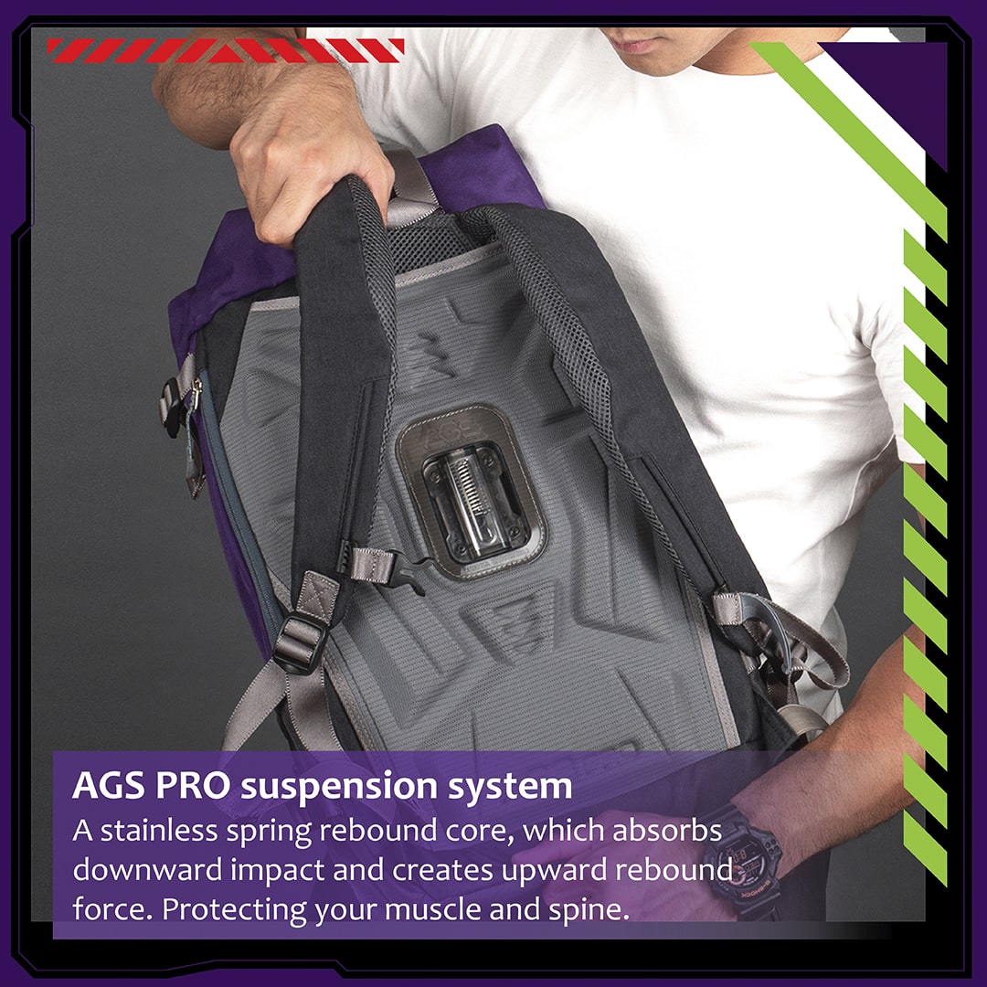 Evangelion Unit-01 Backpack Free Cardcase Bundle