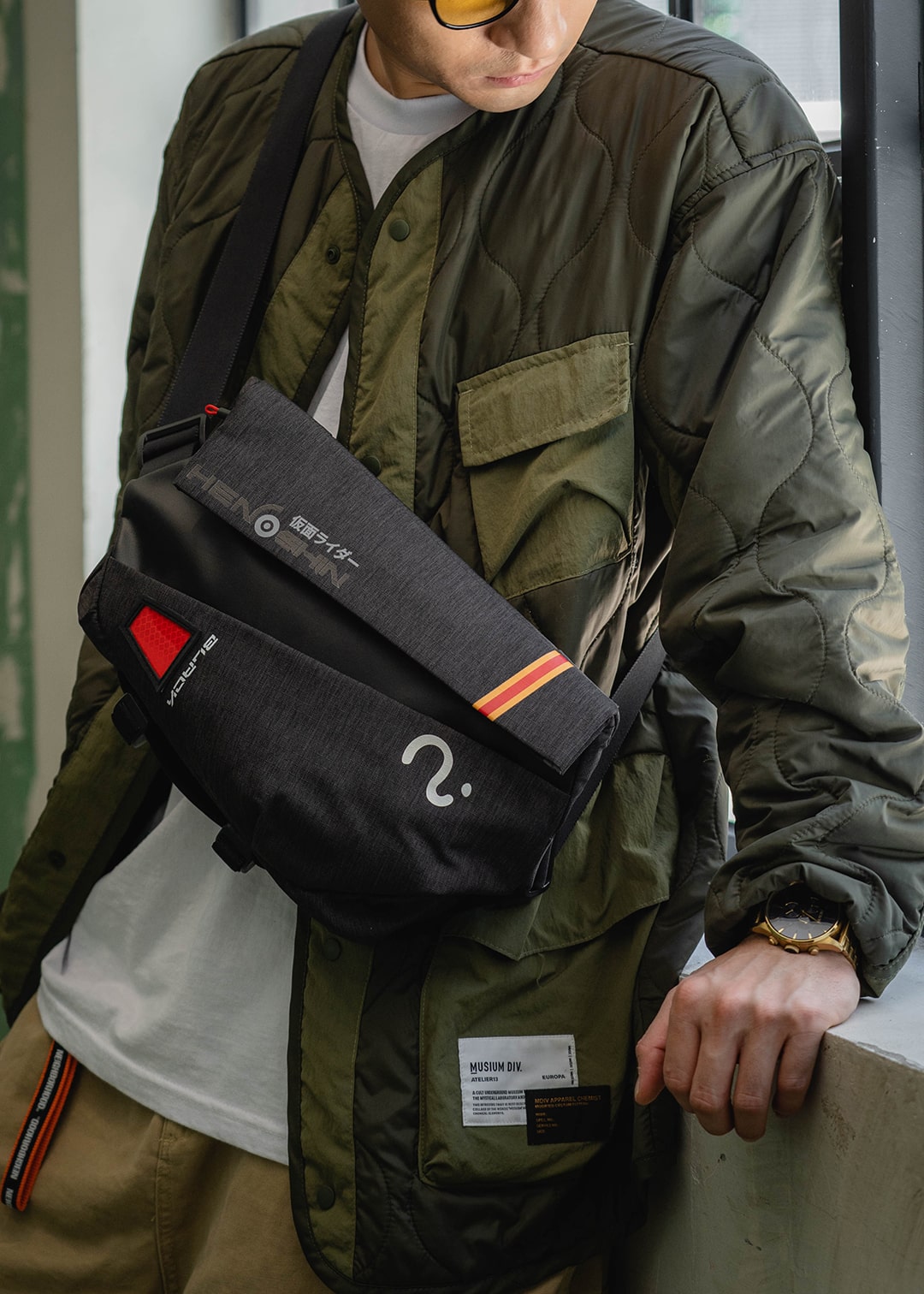 Kamen Rider Black Sling Bag