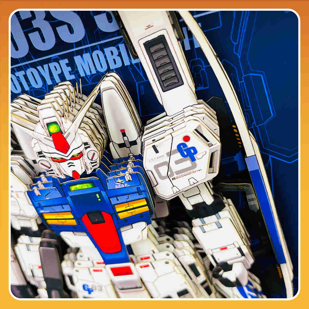 RX-78GP03S Gundam Stamen - MechaVista 3D Frame