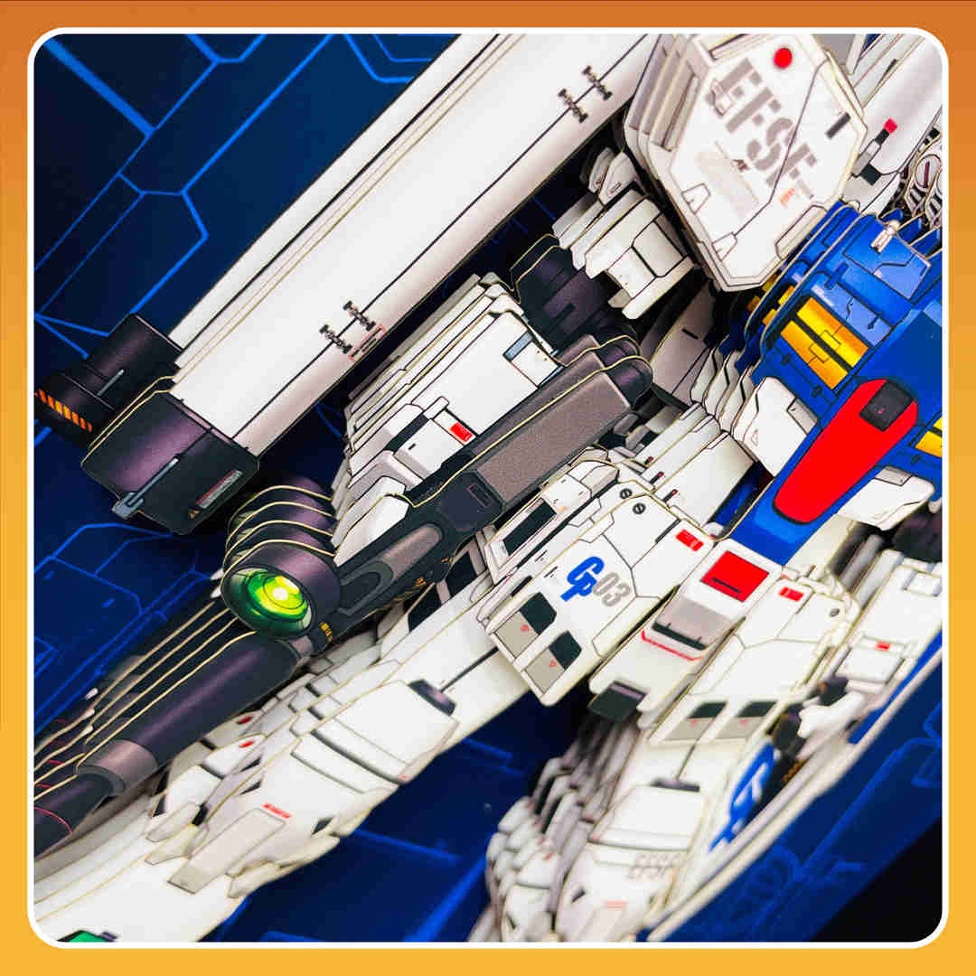 RX-78GP03S Gundam Stamen - MechaVista 3D Frame