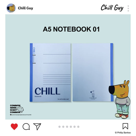 Chill Guy A5 Notebook