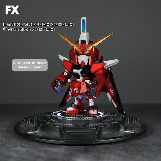 ZGMF-X19A Infinite Justice Gundam "METALLIC" - Figura MechaMinis Gundam