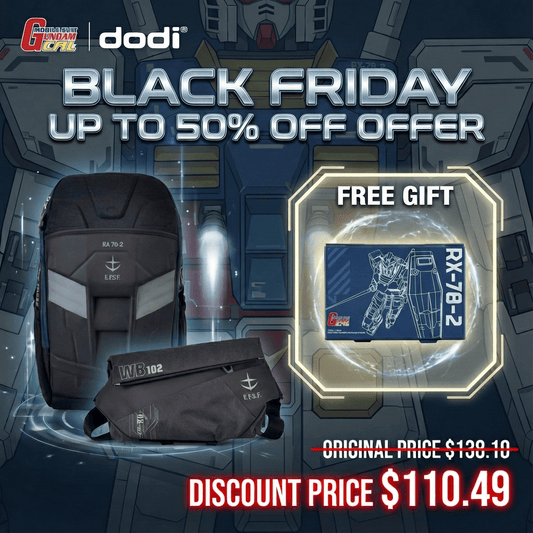 RX-78-2 GUNDAM BACKPACK - DARK EDITION HIT GEAR BUNDLE (FREE CARDCASE)