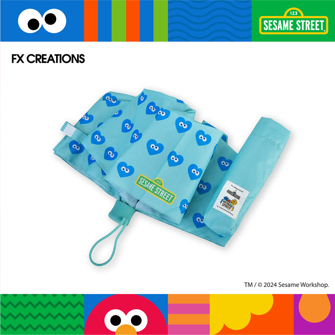 Paraguas Corto de Cookie Monster