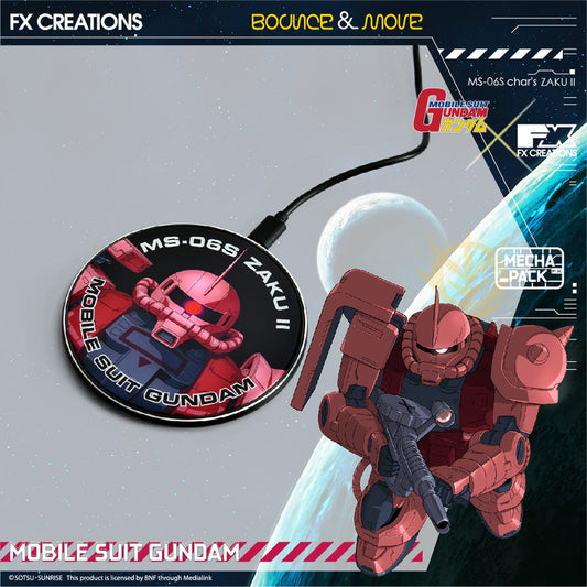 MS-06S CHAR'S ZAKU II WIRELESS CHARGER