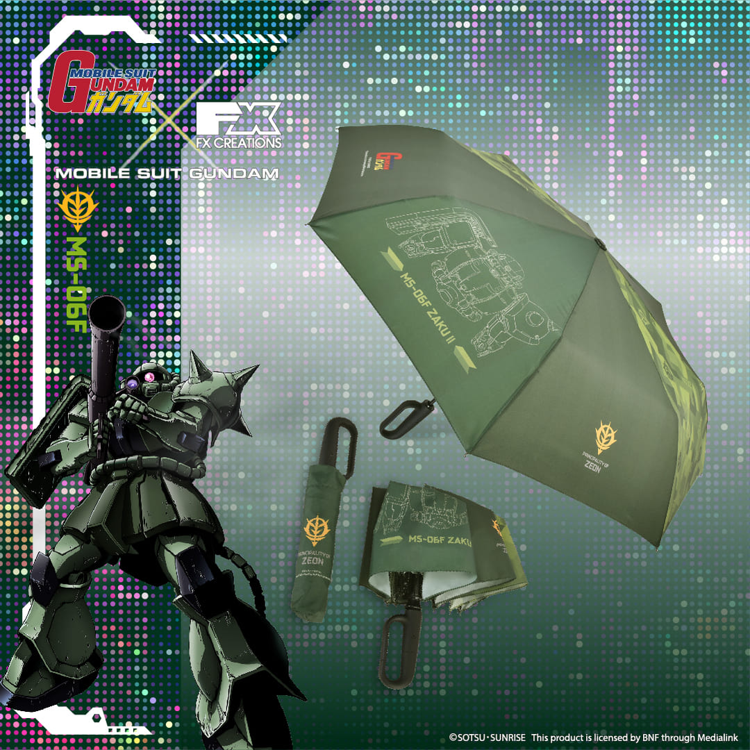MS-06F ZAKU II - FOLDING UMBRELLA