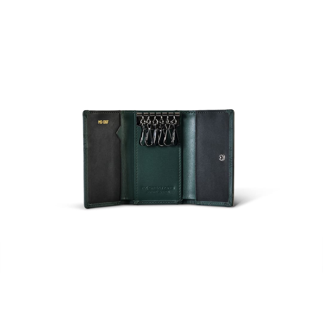 Cartera de Cuero Bi-Fold MS-06F ZAKU II