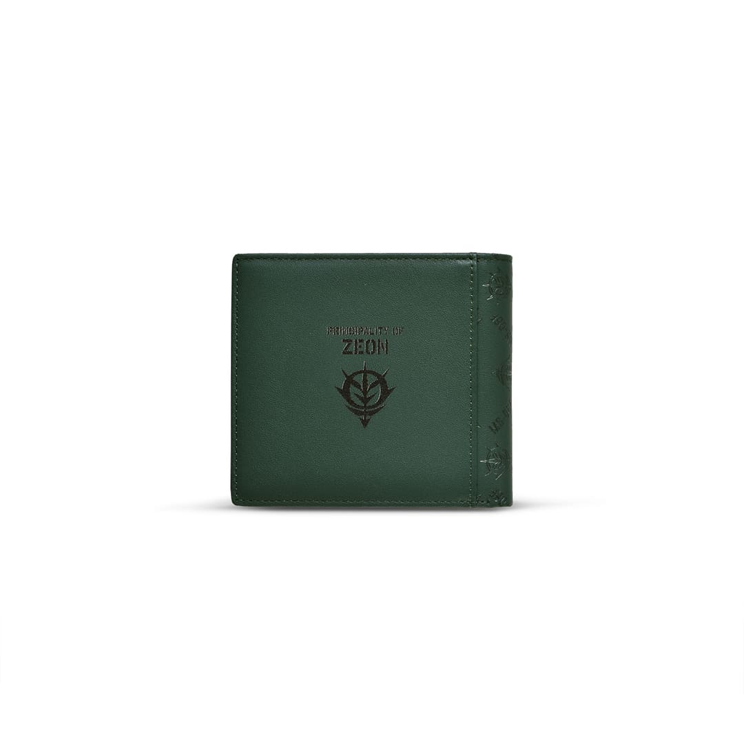 MS-06S CHAR'S ZAKU II Leather Bi-Fold Wallet