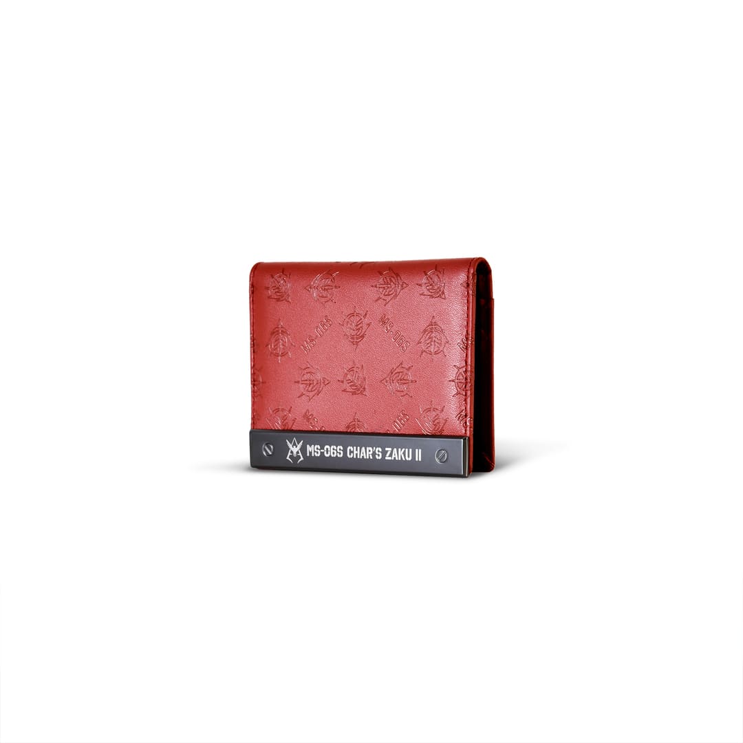 MS-06S CHAR'S ZAKU II Leather Cardholder