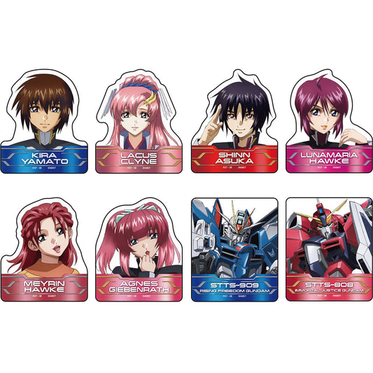 Gundam SEED FREEDOM Acrylic Pin Badge Set A: Collectible Blind Box Pins