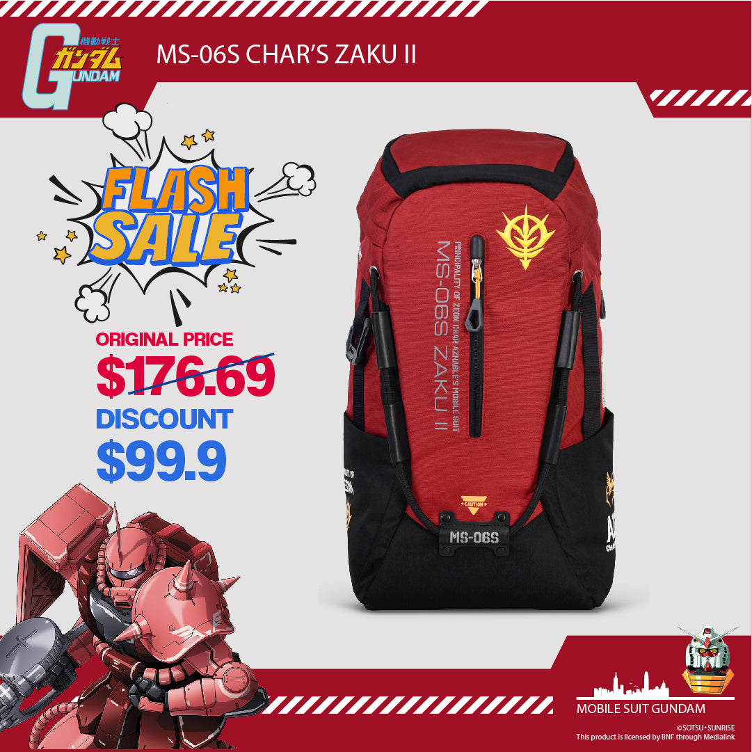Mochila MS-06S CHAR'S ZAKU II