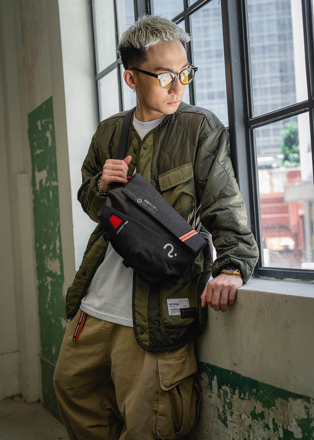 Kamen Rider Black Sling Bag
